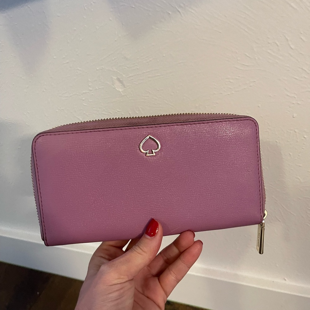 Lavender Kate Spade wallet